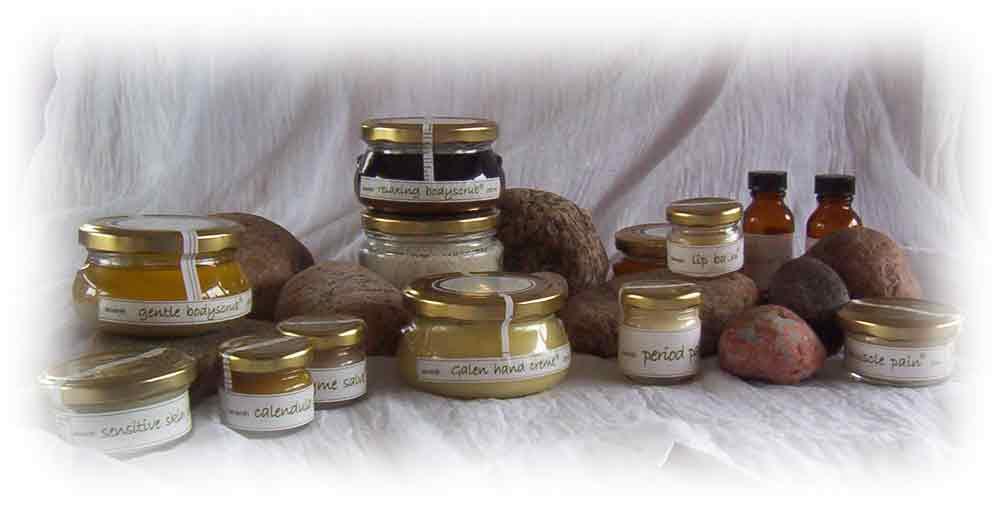 natural body care cremes balms salves