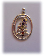 chakra jewellery - pendant Maiola