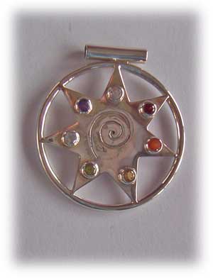 chakra jewellery - pendant maia/baal